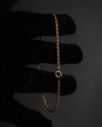 “Christian Dior” 90’s CD circle logo chain bracelet