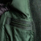 Vintage deep green colour military long coat