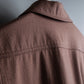 "Yves Saint Laurent" Waist-tightening detail shirt jacket