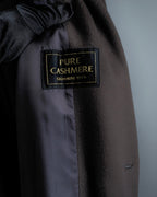 "Vintage 100% pure cashmere long chester coat"