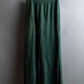 "PRADA" 100% silk pleated flared maxi skirt