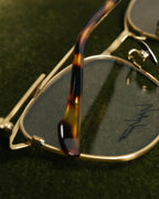 “Yohji Yamamoto” 2019-2021 Y motif browline optical glasse