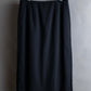 "MAISON MARGIELA" Side zip design mid ength flared skirt