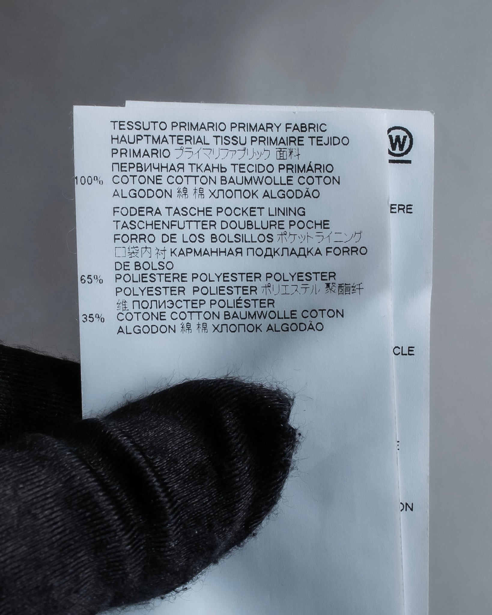 "MAISON MARGIELA" 21SS Washed raw cut flared cropped denim pants