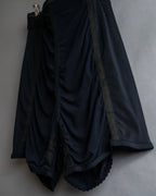 "JEAN PAUL GAULTIER MAILLE FEMME" Sheer shirring design design half pants