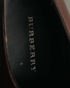 "BURBERRY LONDON" 00's-10's Sleek leather lace-up derby shoes