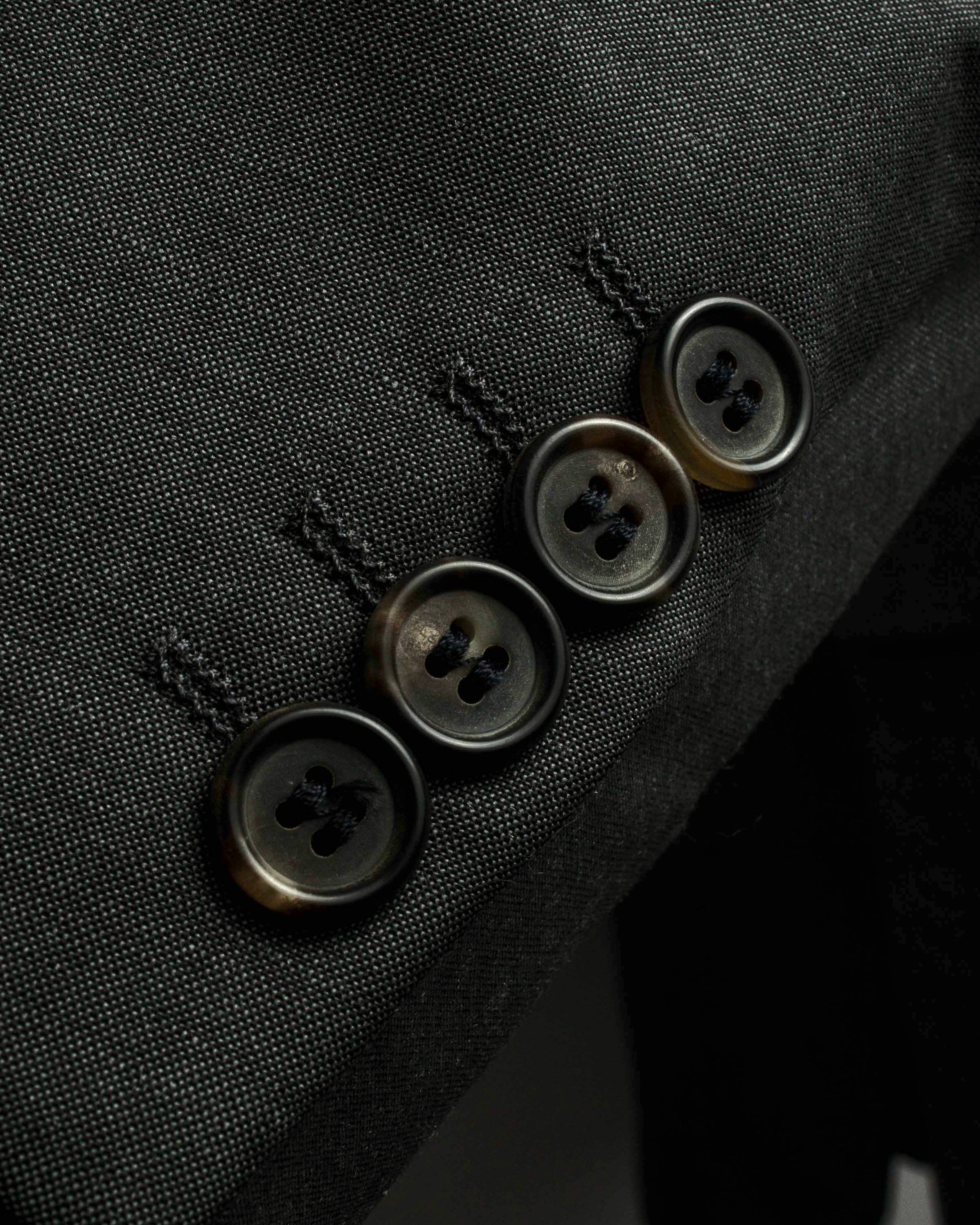 "HUGO BOSS" Fine-gauge wool khaki gray set up