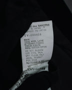 "tricot COMME des GARÇONS"
1989 Velvet-collared double-breasted tailored vest