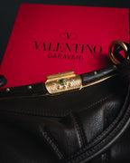 –SPECIAL– "VALENTINO GARAVANI"
00’s Jeweled frame leather bag