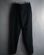 "GIORGIO ARMANI" 08’s-09’s Sharp pinstripe wool two button suit set