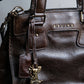 "CELINE" Carriage motif leather one handle bag