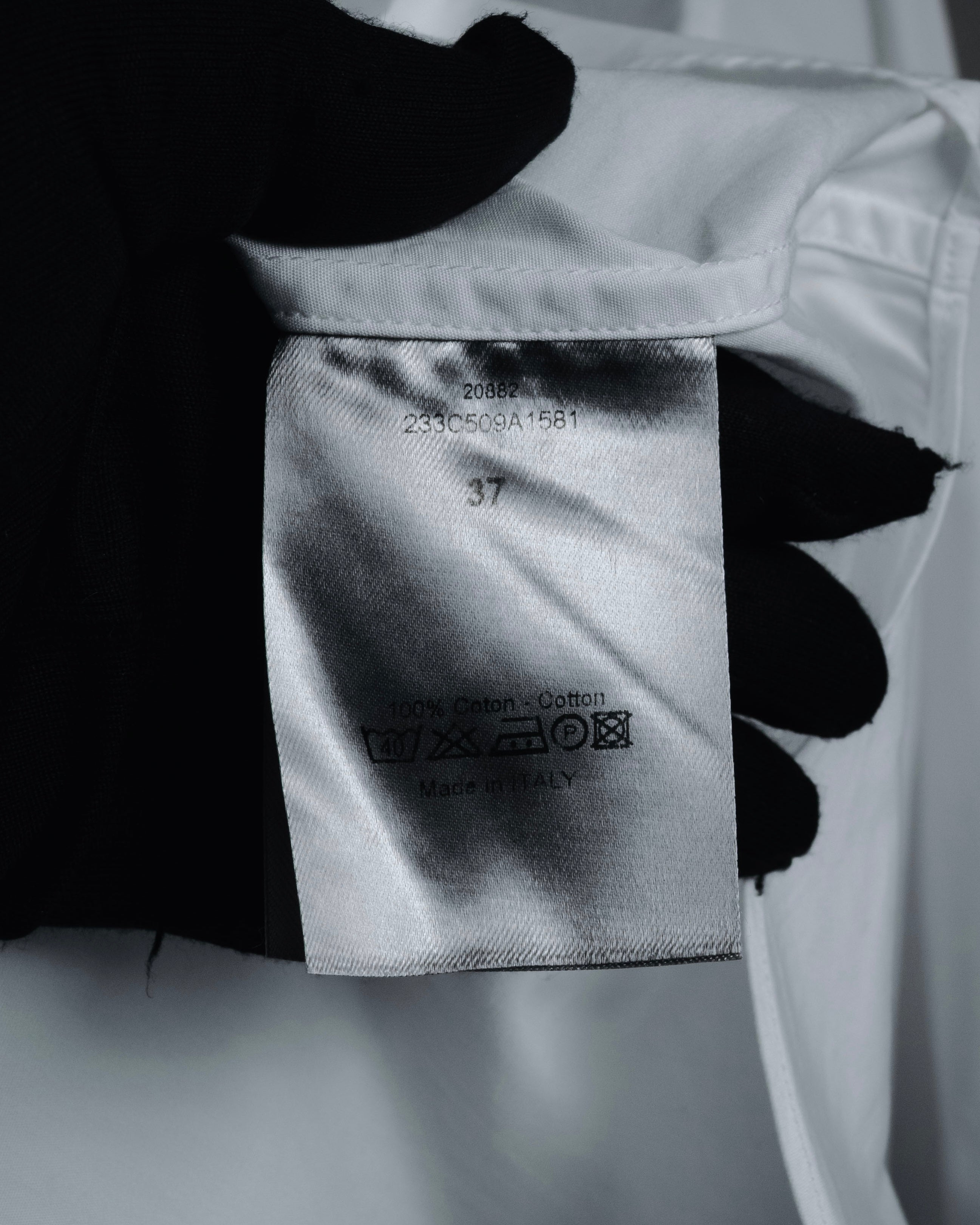 "Dior" 19SS onward minimal button-down poplin shirt