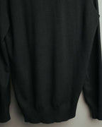 -SPECIAL- “HERMÈS” 90’s-00’s Cashmere wool v-neck knit