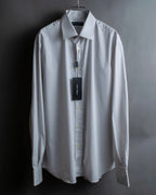 "DOLCE & GABBANA" Cuff logo engraved oversized shirt