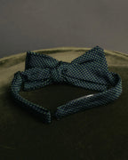 “GUCCI” 10’s Micro jacquard pre tied bow tie