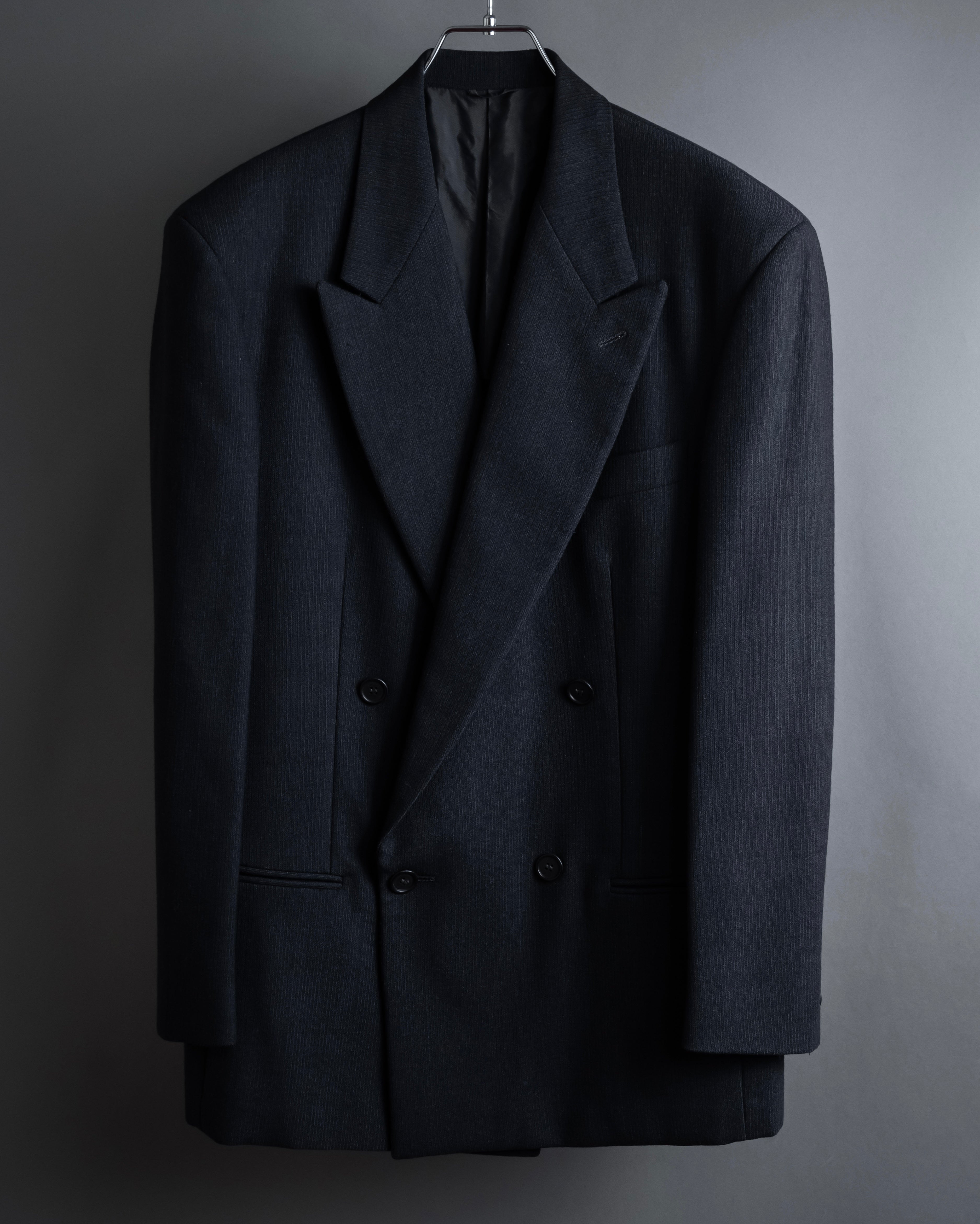"GIORGIO ARMANI"Double-breasted classic tailoring set up