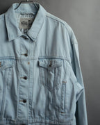-MOOD MILLÉSIMES- “Levi’s SilverTab” 2010’s-20’s silvertab cropped light wash denim jacket