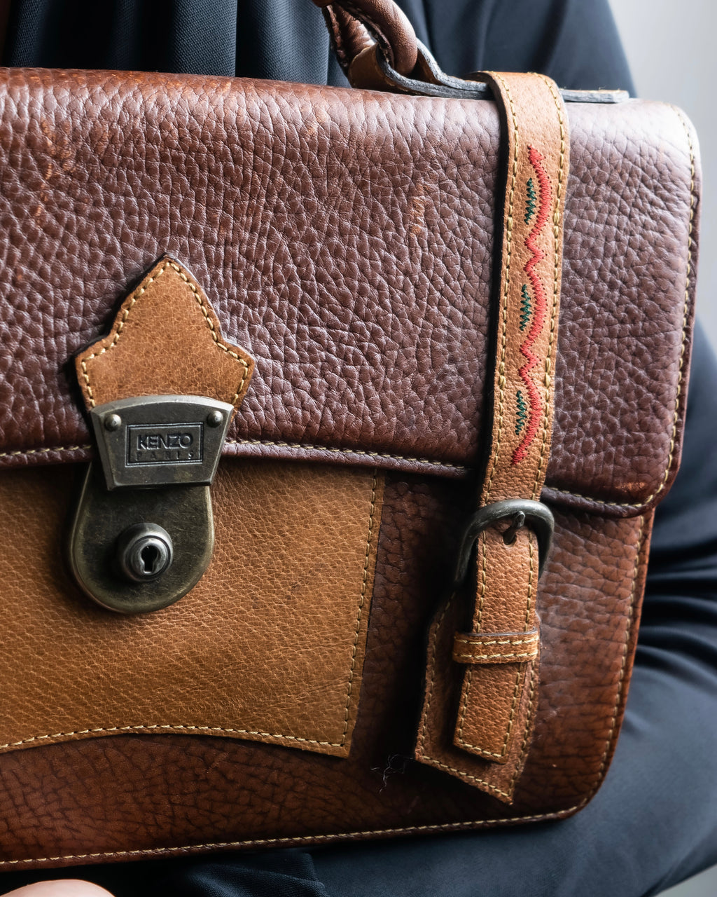 "KENZO" Vintage western style handbag