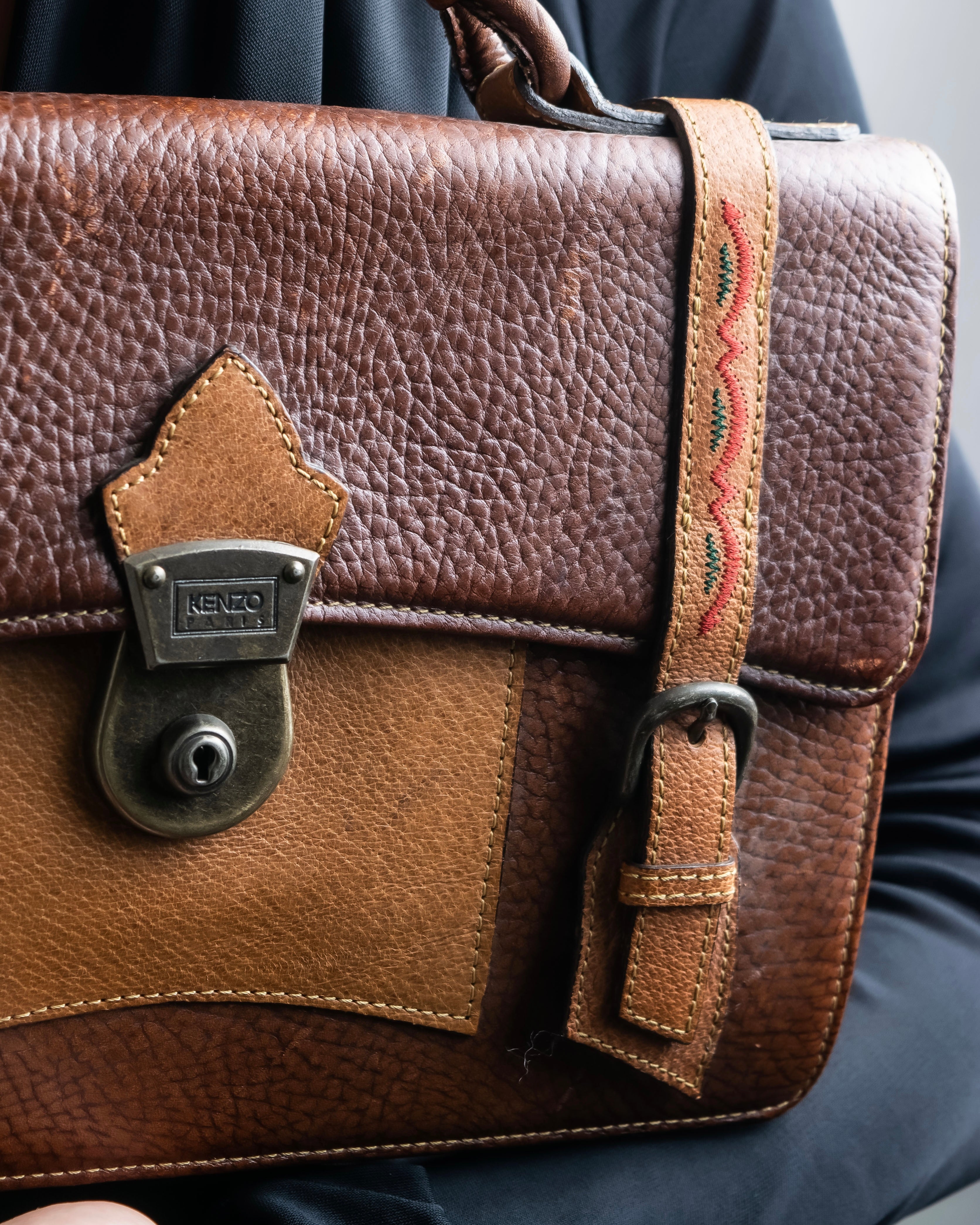 "KENZO" Vintage western style handbag