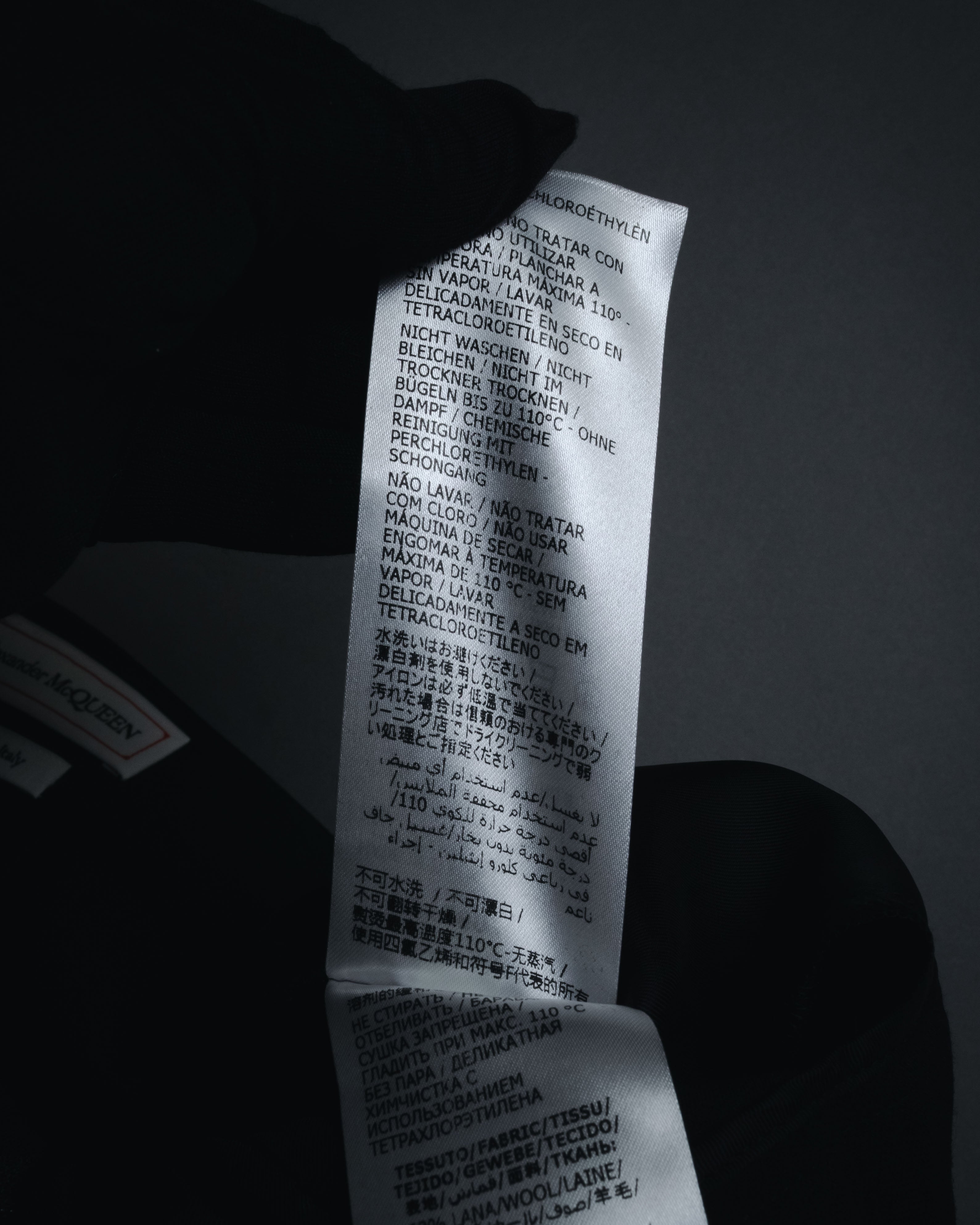 "Alexander McQueen" 2021SS tailored slacks