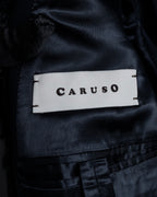 -SPECIAL- "CARUSO"
 Fur collar design belted melton coat