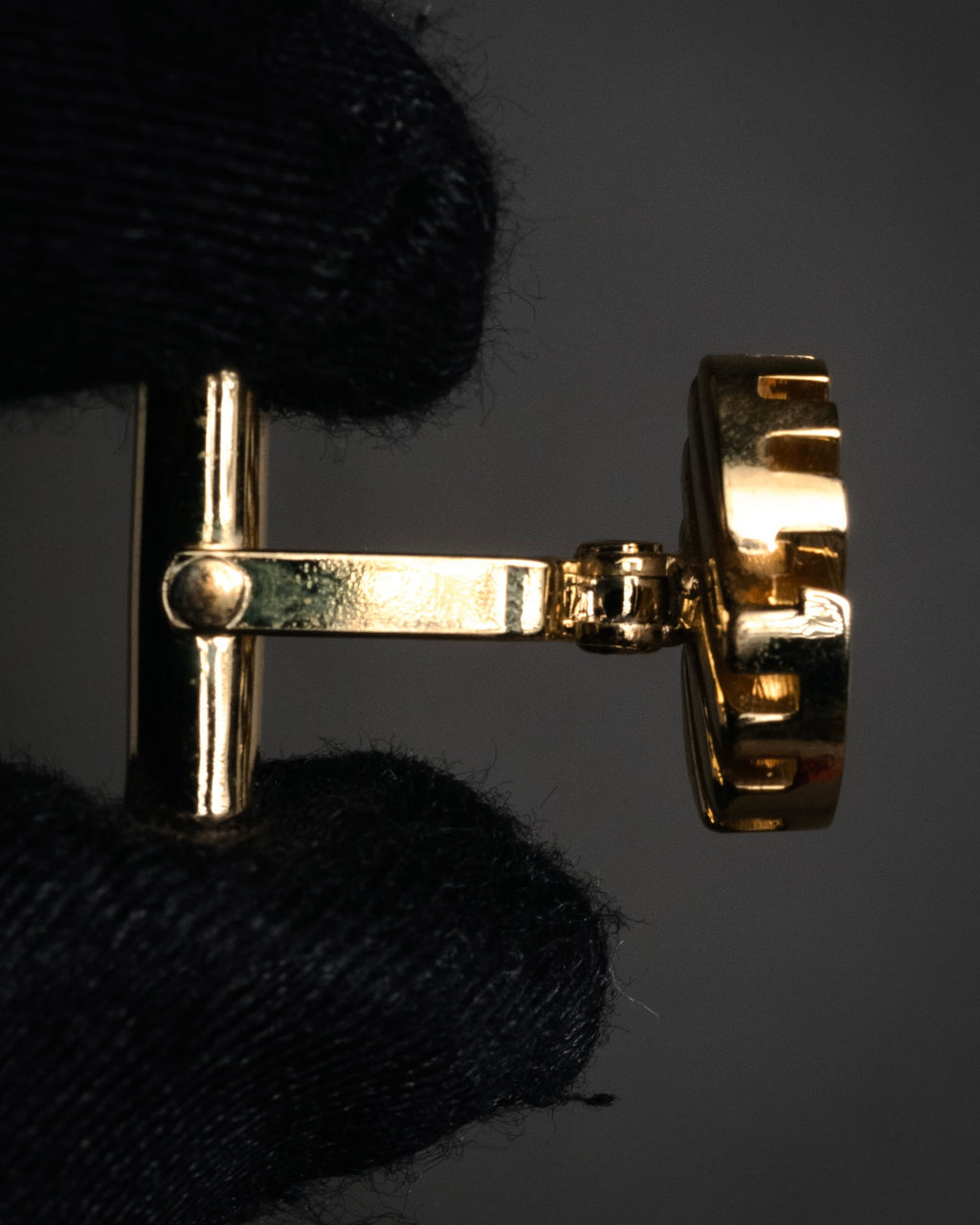 “Christian Dior” 70’s-80’s Geometric cut cufflinks