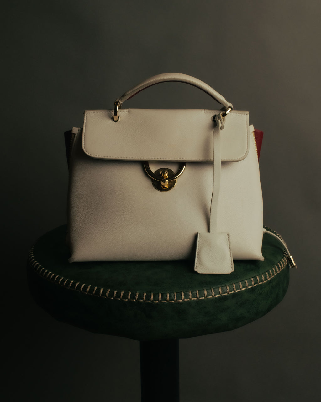 “Salvatore Ferragamo” 2013-2018 gancini bicolor top handle bag