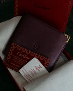 "Cartier" Les Must de Cartier bi-fold leather wallet