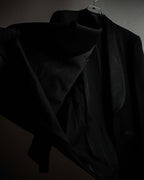 "CHRISTIAN DIOR MONSIEUR" Classical tailored Zegna base satin tuxedo set up