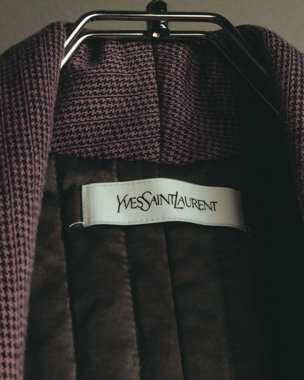 "Yves Saint Laurent" 90's-00's Quilted dressing gown