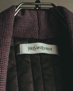 "Yves Saint Laurent" 90's-00's Quilted dressing gown