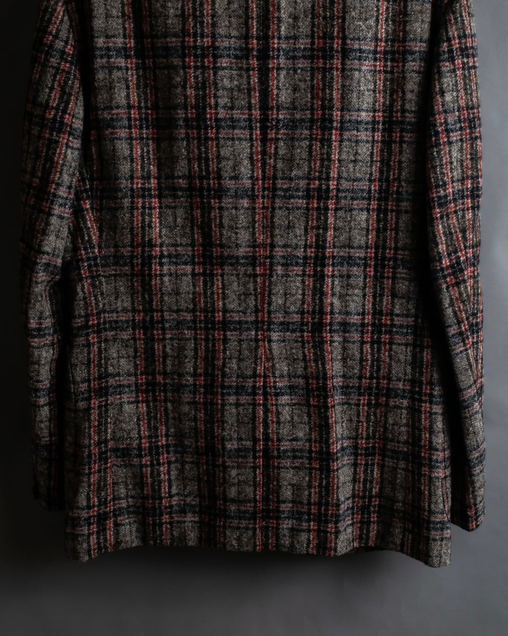 "Ernesto" Multicolor checked tailored jacket