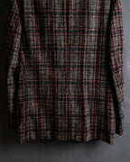 "Ernesto" Multicolor checked tailored jacket