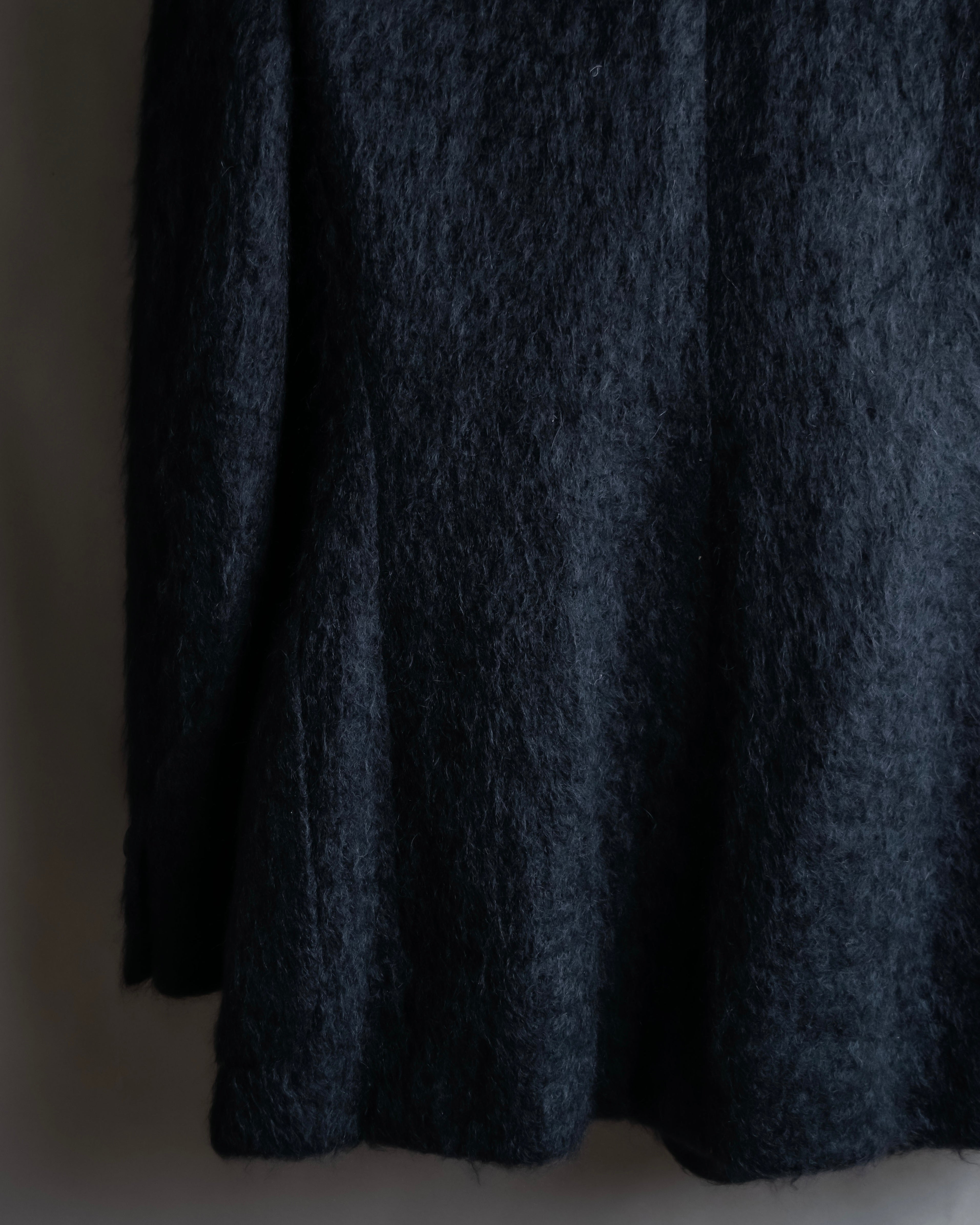 "DOLCE & GABBANA" Lightly brushed shaped tailored jacket