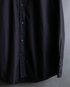 "GUCCI" Slightly glossy pinstripe oversized shirt