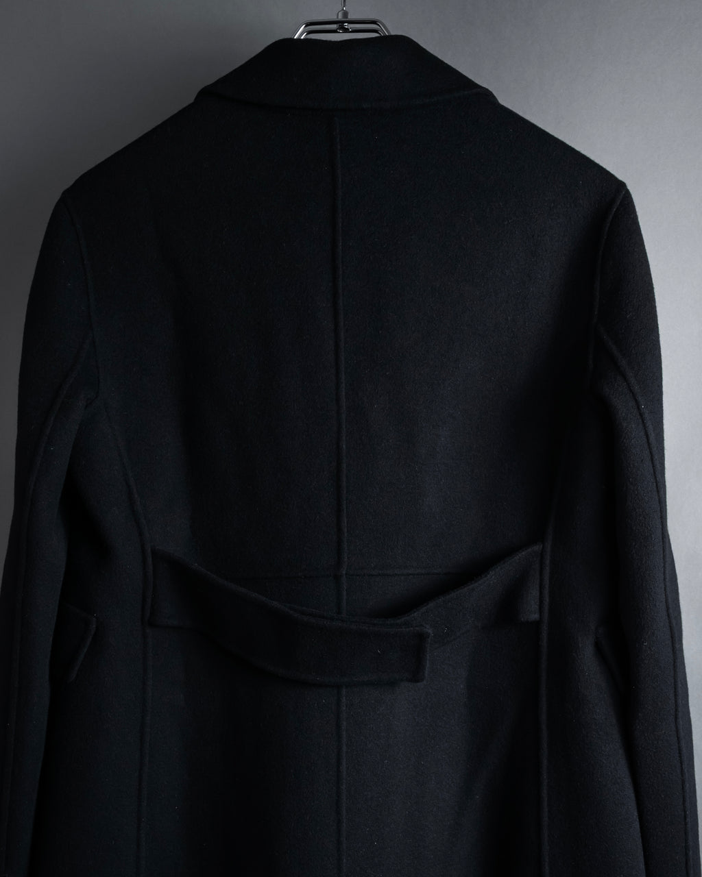 "S Max Mara" 21AW Structured double-breasted long chester coat