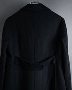 "S Max Mara" 21AW Structured double-breasted long chester coat