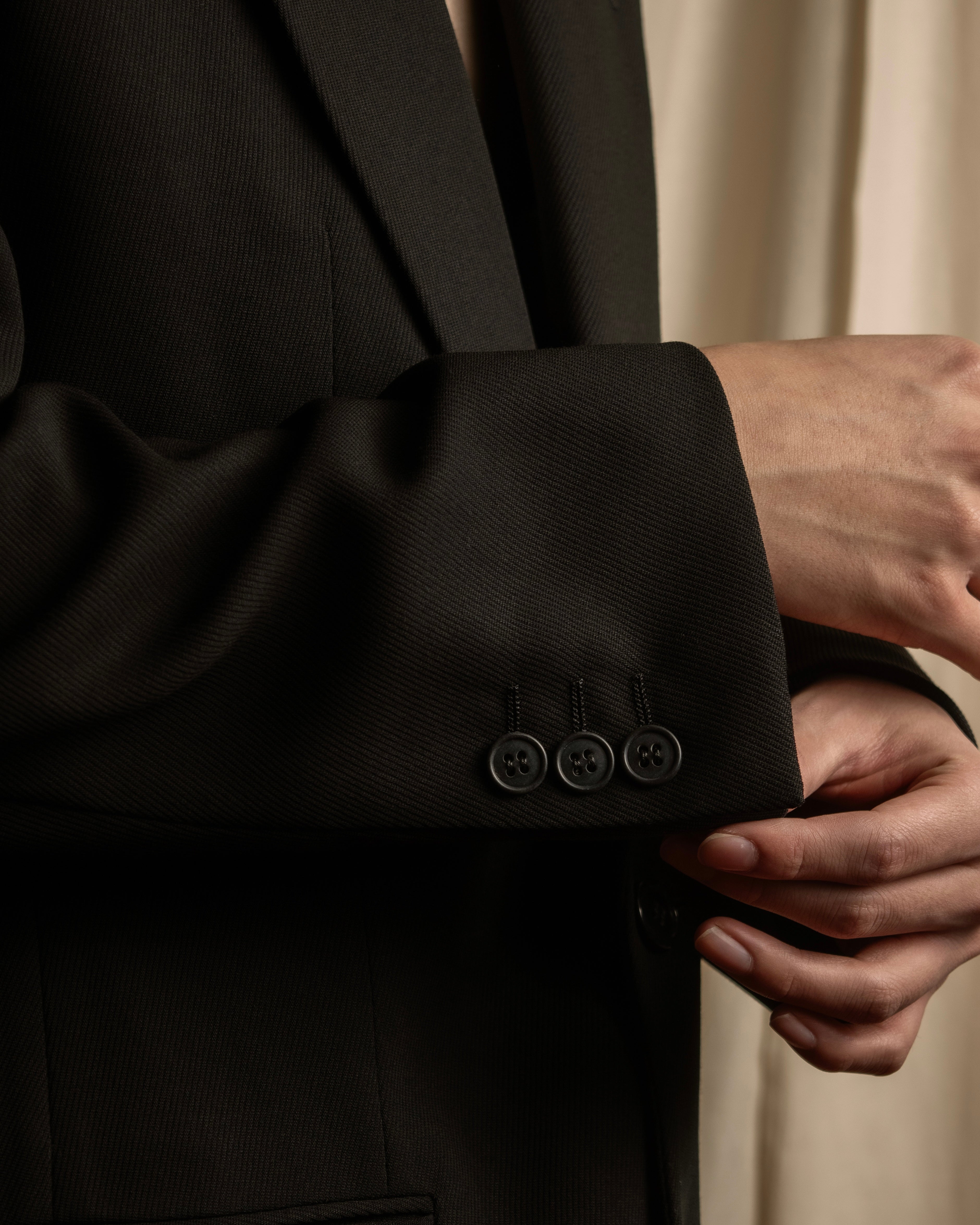 "GIORGIO ARMANI" Classically tailored relaxed set up