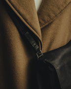 “PRADA” 90’s-00’s Nylon and leather flap messenger bag