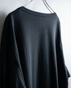 "Ground Y" Double zip design long tops