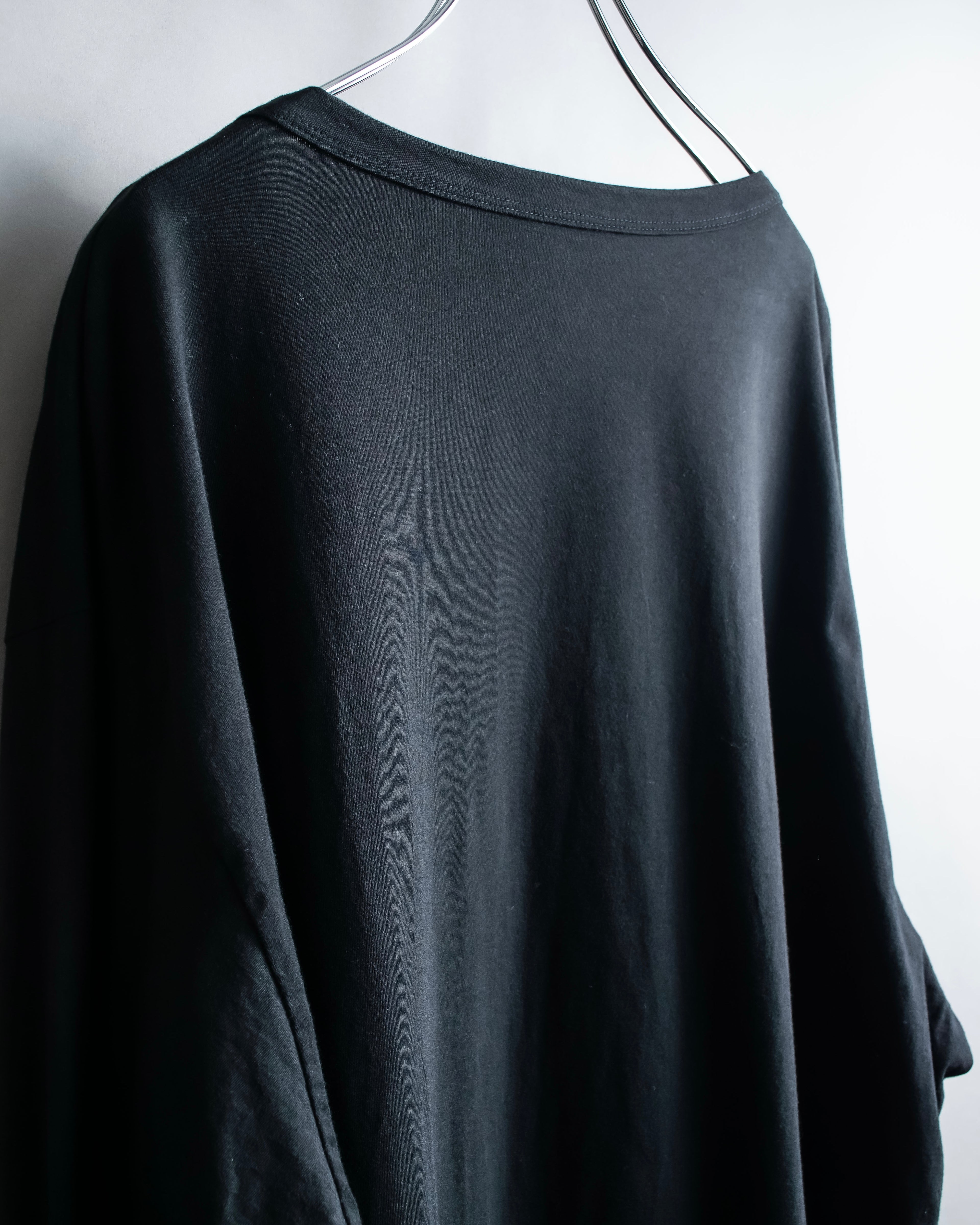 "Ground Y" Double zip design long tops