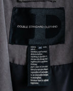 “DOUBLE STANDARD CLOTHING” Designed sleeve hooded middle coat