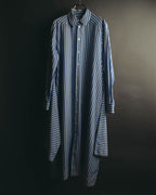 “JIL SANDER” 2018-2023 oversized striped cotton shirt dress