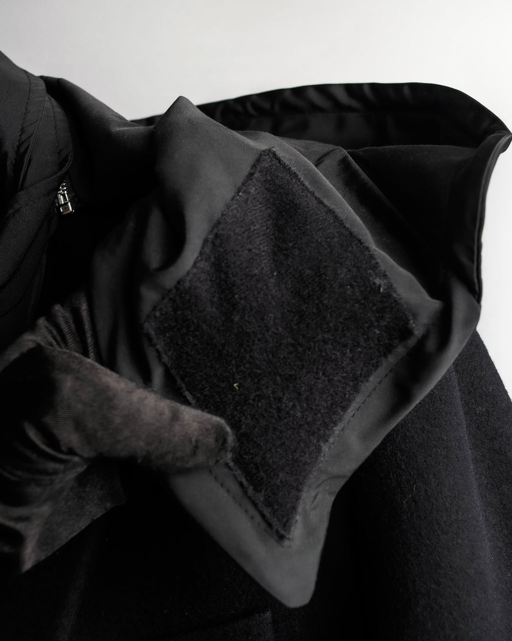 "Juun.J" Zip-up blouson docking design jacket