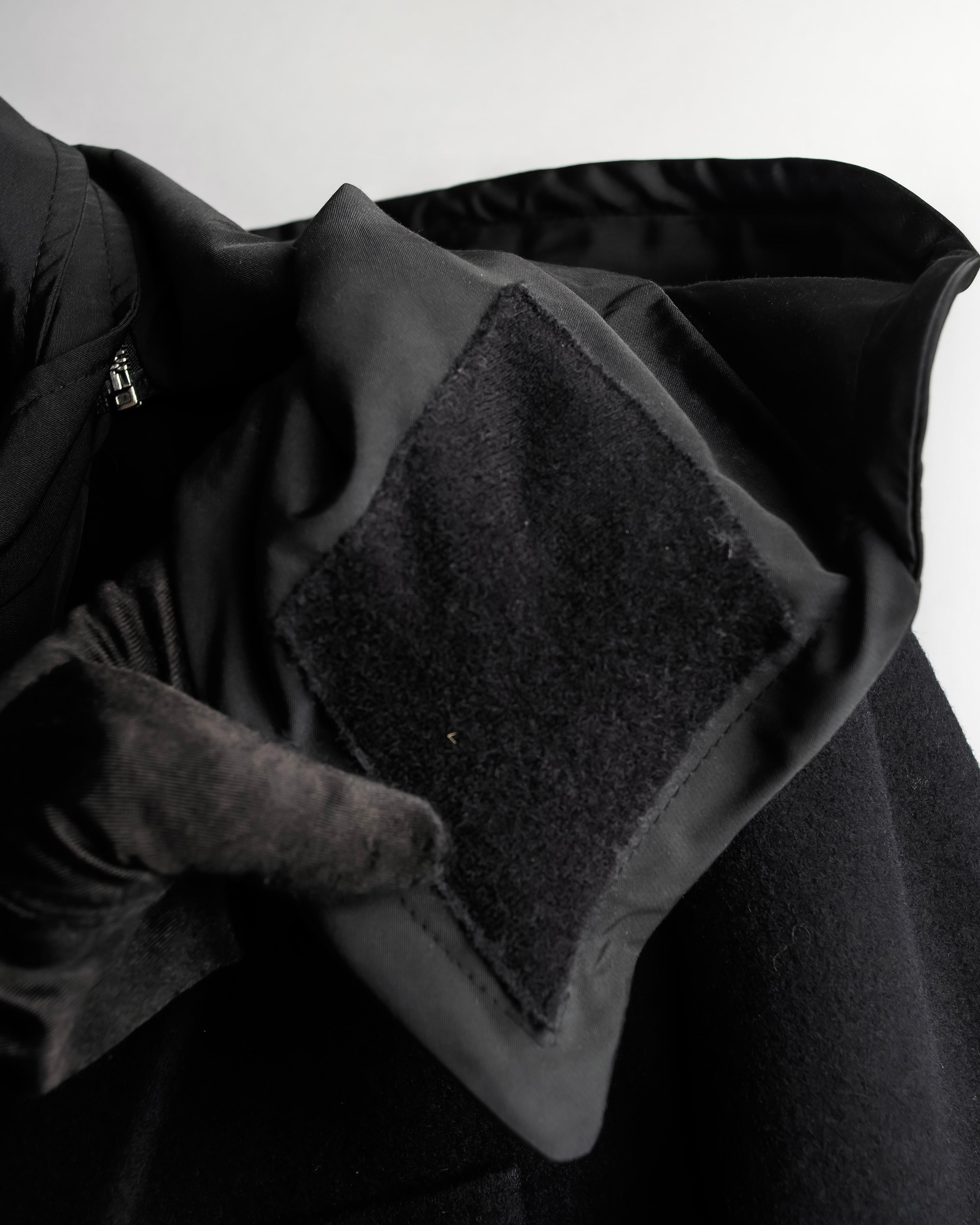 "Juun.J" Zip-up blouson docking design jacket