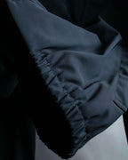 "ARMANI" Minimal design stand up collar blouson