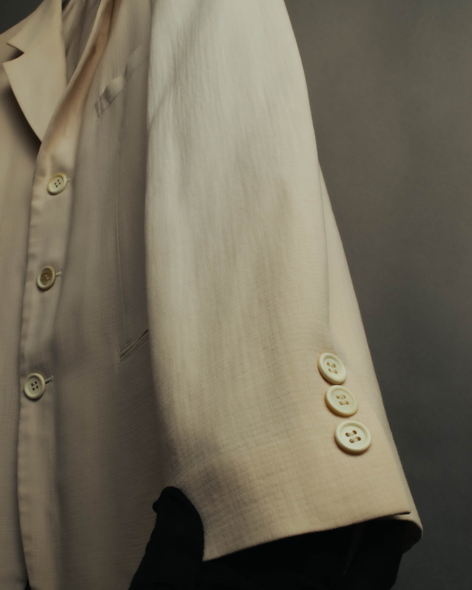 "Y's" 80's-early 90's Relaxed tailored wool skirt suit