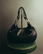 "Sergio Rossi" 00's-10's Soft leather hobo shoulder bag