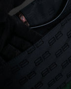 "BALENCIAGA" BB monogram jacquard shoulder bag