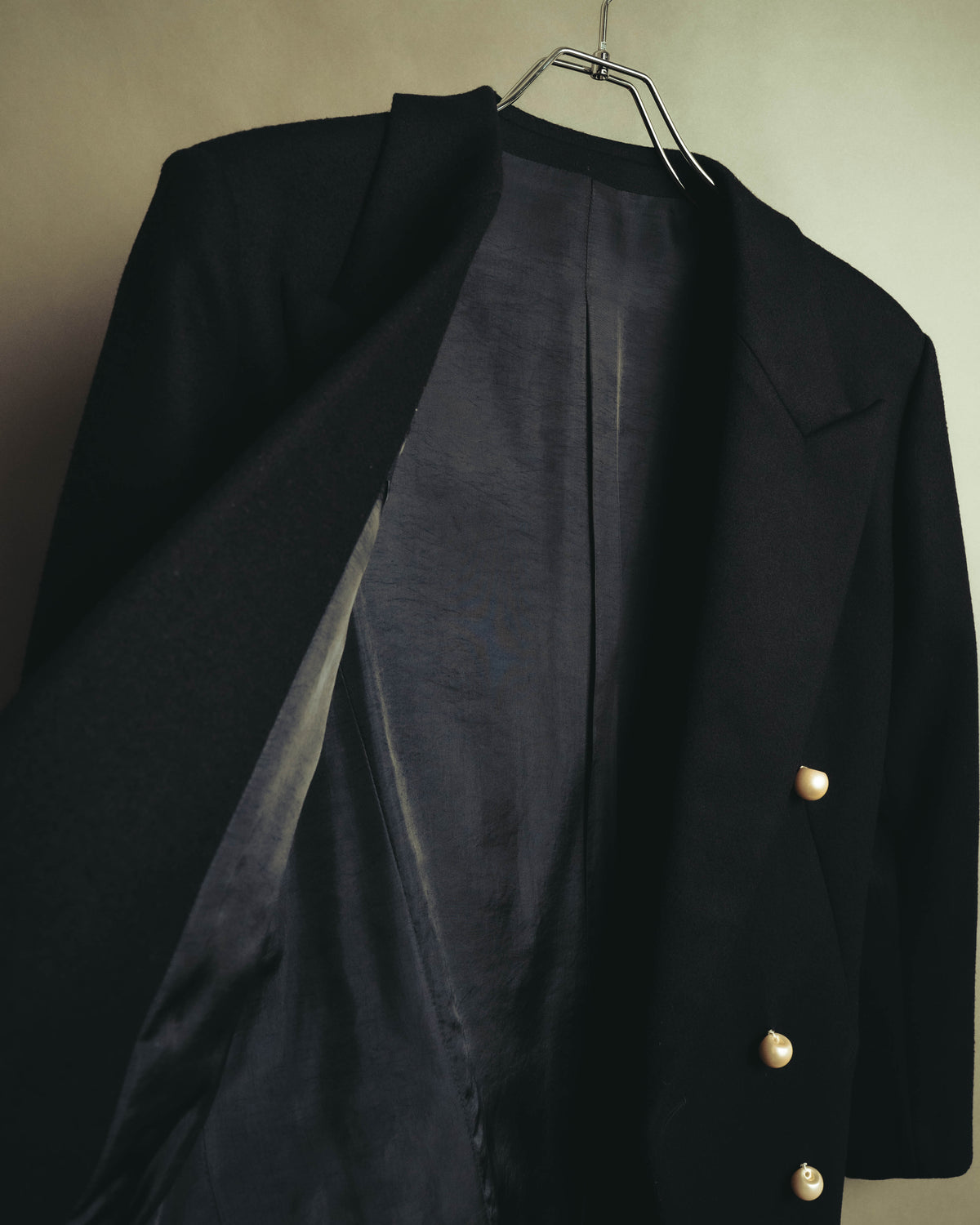 "CÉLINE" 10's Structured double-breasted blazer